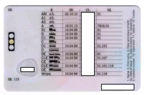 Driving Licence-Category C and C+E