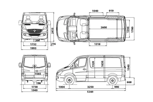 Van and Truck Dimensions & Carrying Capacity